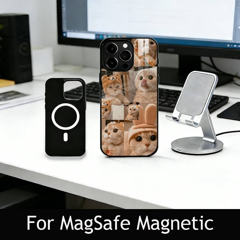C-Cat Phone Case For iPhone17,16,15,14,13,12,11 Plus,Pro Magnetic For Magsafe Wireless Charging iPhone13PROMAX
C-Cat Phone Case For iPhone17,16,15,14,13,12,11 Plus,Pro Magnetic For Magsafe Wireless Charging iPhone13PROMAX