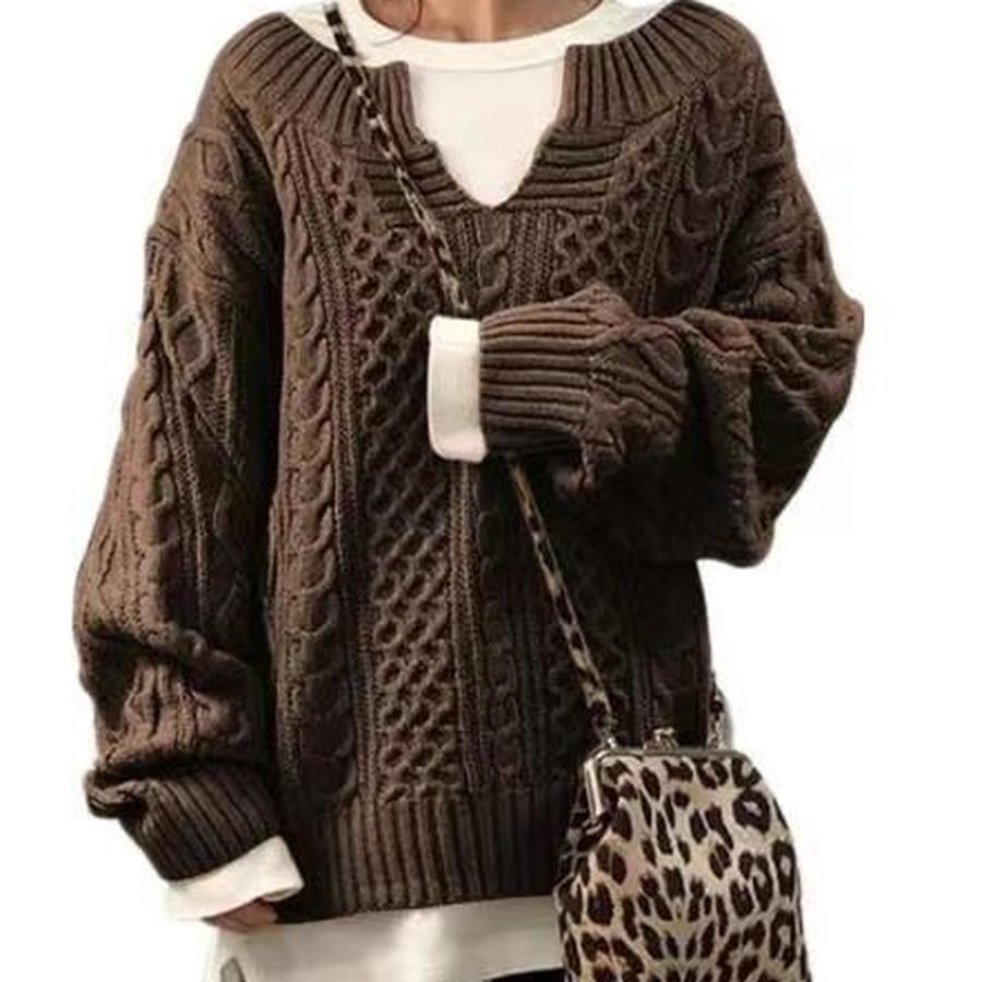 Chunky Fashion Casual Women s Loose Knit Sweater Trendy Minimalist Design Lazy Style S кофейный
Chunky Fashion Casual Women s Loose Knit Sweater Trendy Minimalist Design Lazy Style S кофейный