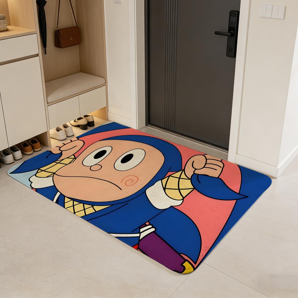 cartoon N-Ninja Hattori-kun Floor Mat Flannel Door Mat Non-Slip Absorbent Washable Indoor Home Rug 40x60cm
cartoon N-Ninja Hattori-kun Floor Mat Flannel Door Mat Non-Slip Absorbent Washable Indoor Home Rug 40x60cm