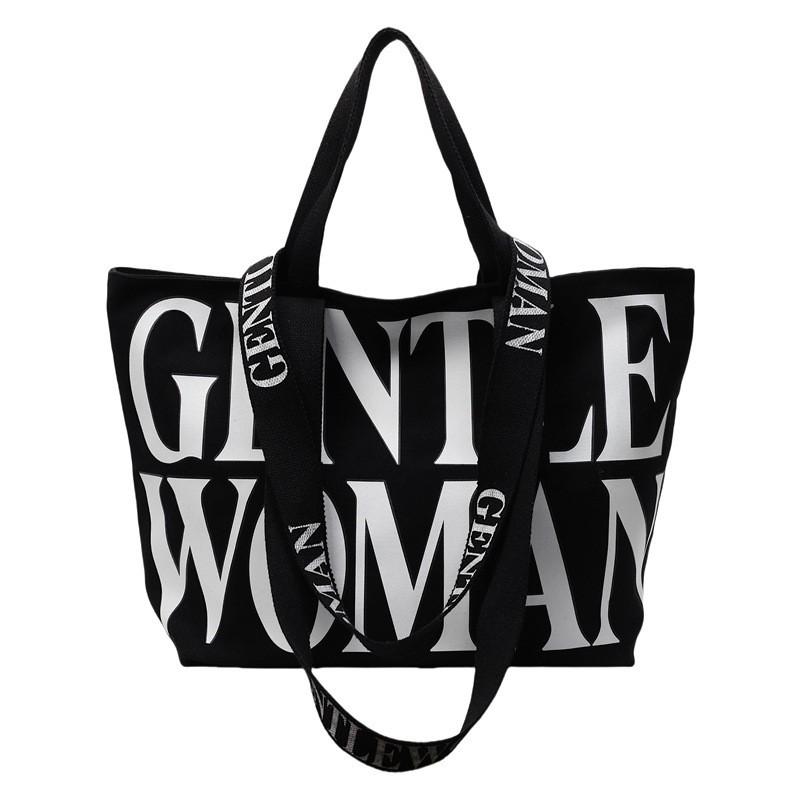 Casual Canvas Bag Women 2026 New Style Large-capacity Letter-printed Tote Travel Shoulder Cross-body one size чёрный
Casual Canvas Bag Women 2026 New Style Large-capacity Letter-printed Tote Travel Shoulder Cross-body one size чёрный