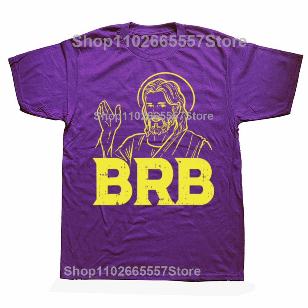 Jesus Brb Funny God Jesus Faith Resurrection Christian Gift Funny Gamer Tshirt 100 Cotton Graphic Print Men Clothing 4XL
Jesus Brb Funny God Jesus Faith Resurrection Christian Gift Funny Gamer Tshirt 100 Cotton Graphic Print Men Clothing 4XL