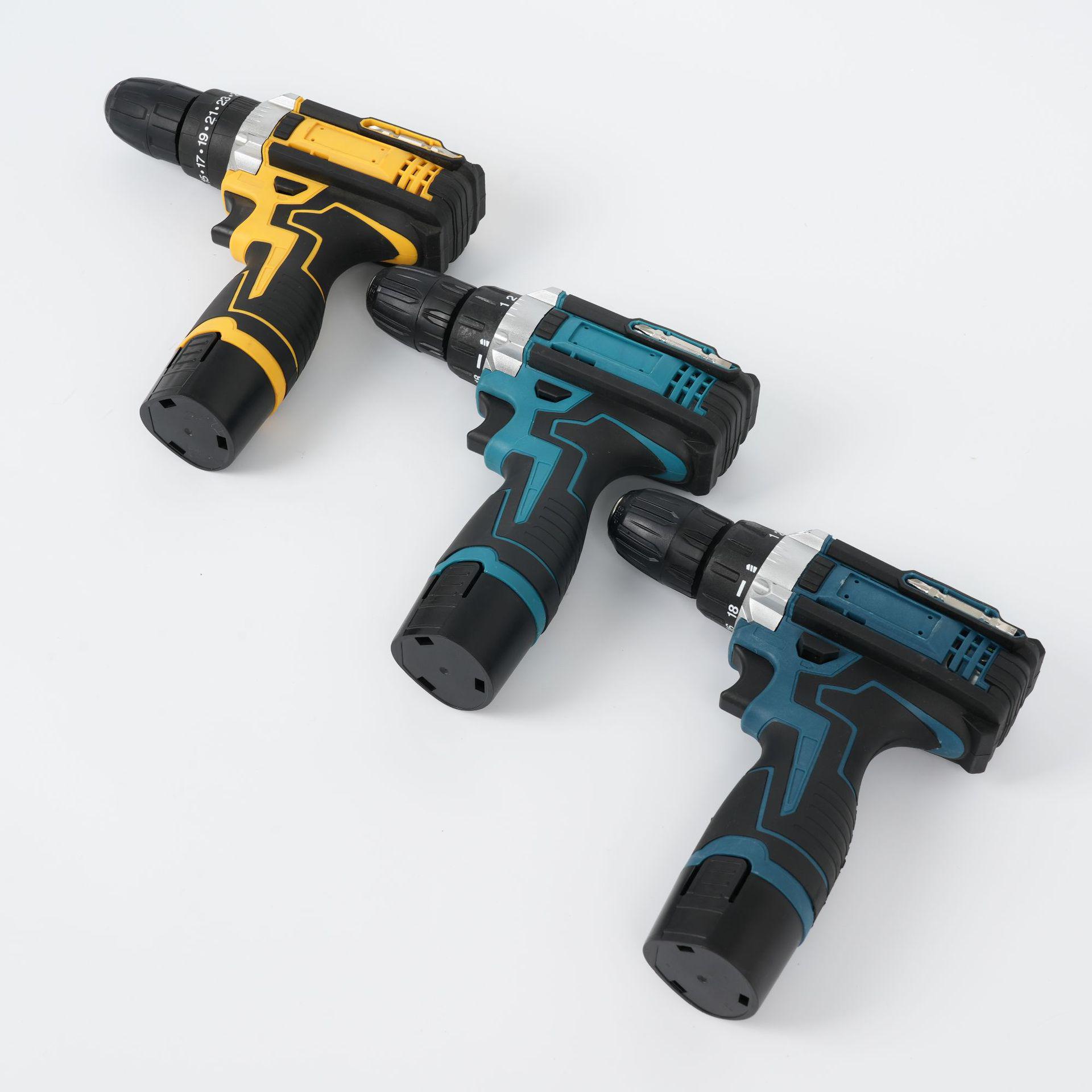 High-Power Multi-Functional Dual-Speed Impact Drill & Electric Screwdriver Set MT Blue - Bare Tool, No Battery or Charger
High-Power Multi-Functional Dual-Speed Impact Drill & Electric Screwdriver Set MT Blue - Bare Tool, No Battery or Charger