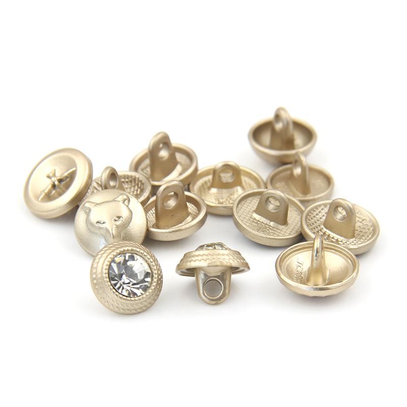 Metal Point Oil Buttons Shirt Buttons Women S Knitted Sweater Children S Sweater Buttons 19 #* 16L = 10.0 MM * Round
Metal Point Oil Buttons Shirt Buttons Women S Knitted Sweater Children S Sweater Buttons 19 #* 16L = 10.0 MM * Round