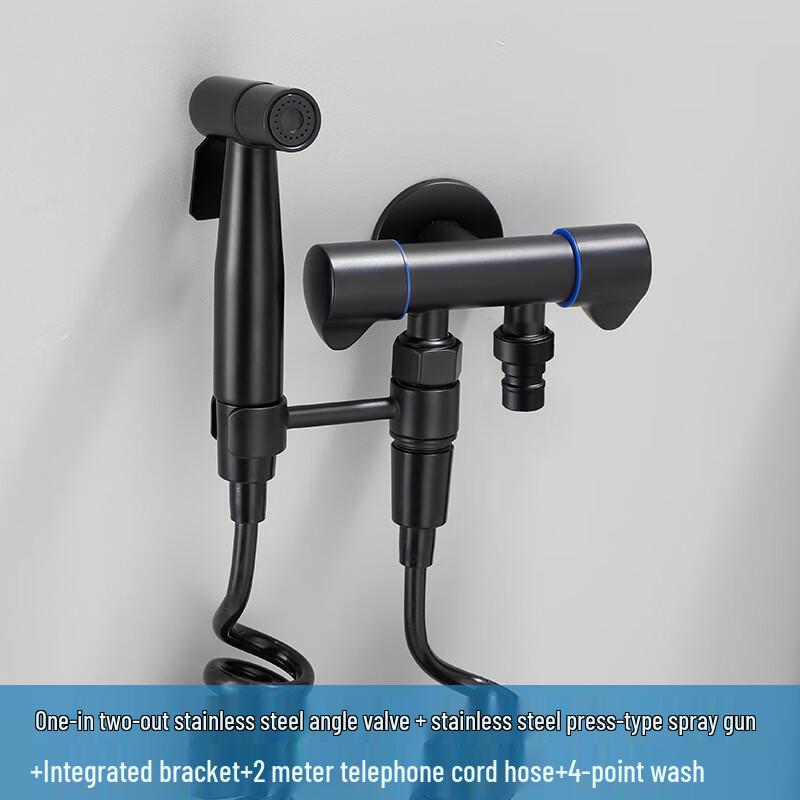 TLXT Stainless Steel Toilet Bidet Spray Faucet
TLXT Stainless Steel Toilet Bidet Spray Faucet
