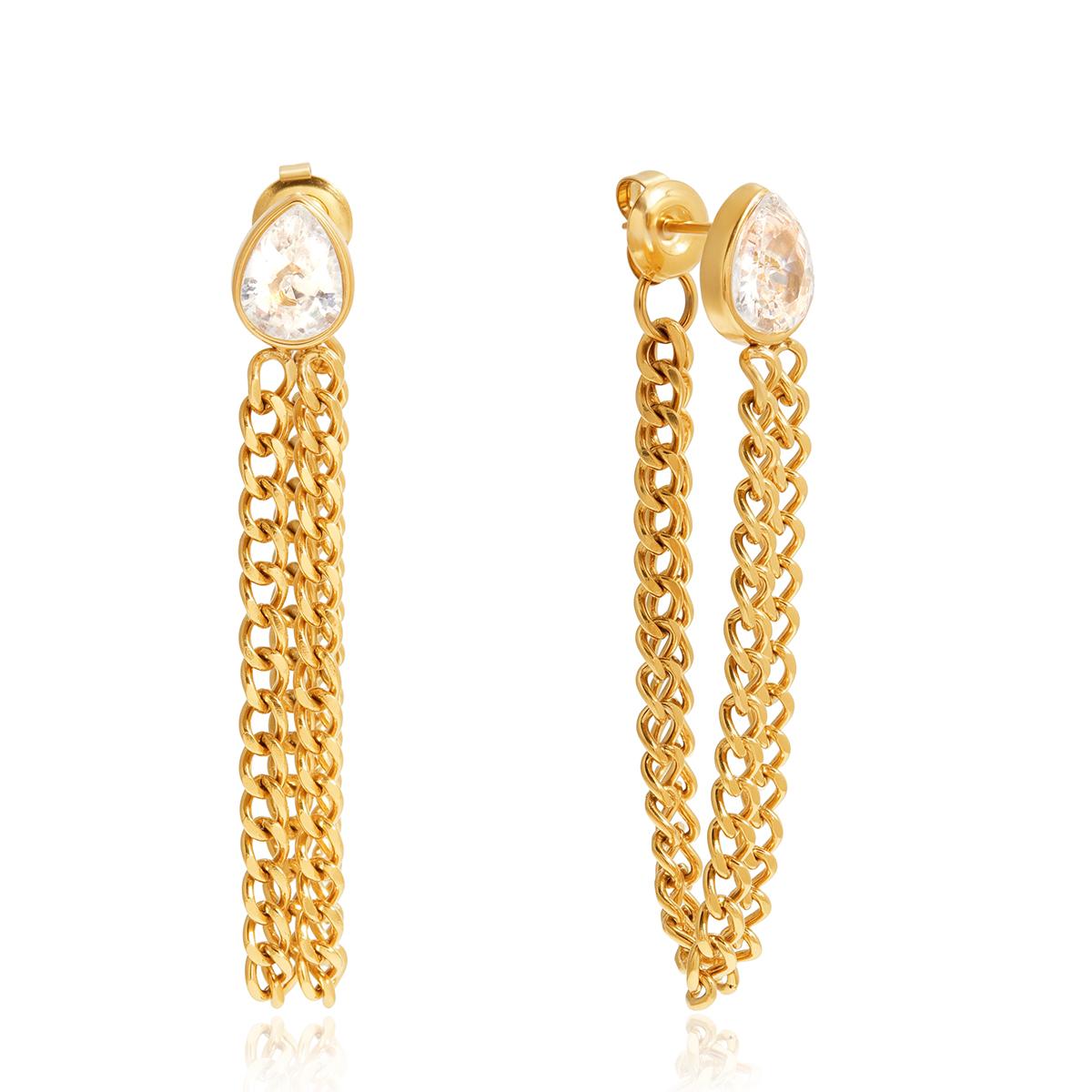 Yori Delicate Shiny Waterdrop Cubic Zirconia Tassel Stud Earrings for Women Fashion Waterproof Daily Jewelry Anti Allergic золотистый
Yori Delicate Shiny Waterdrop Cubic Zirconia Tassel Stud Earrings for Women Fashion Waterproof Daily Jewelry Anti Allergic золотистый
