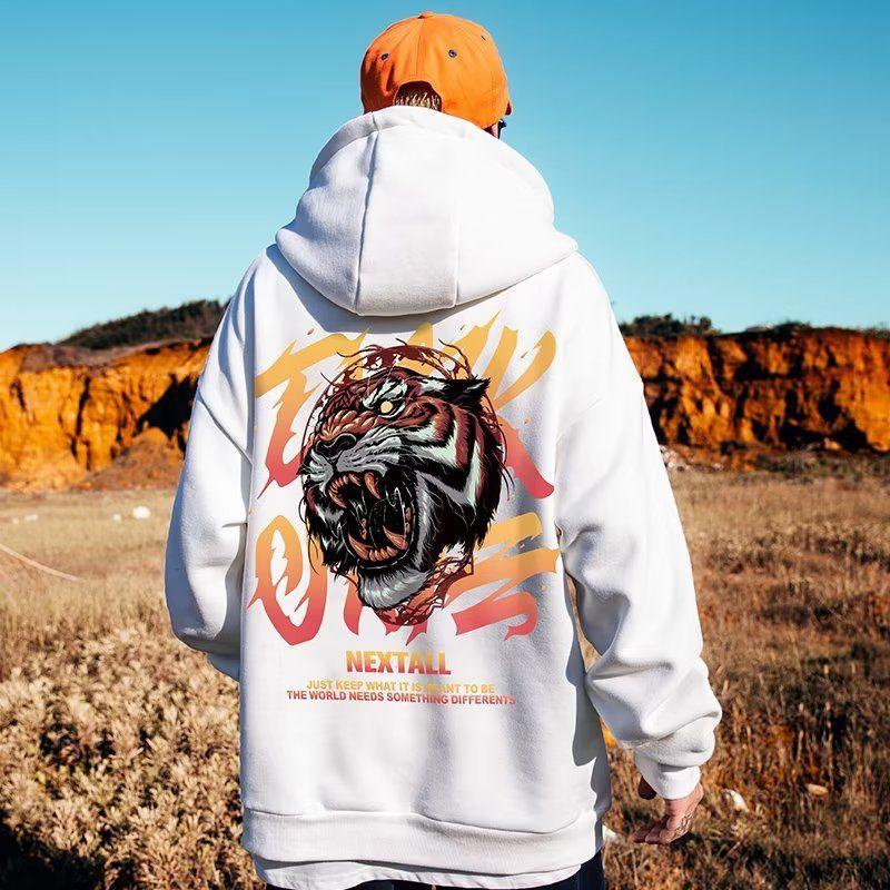 2025 Fall/Winter Men s Tiger Letter Printed Couple Hoodie Large Size Trend Loose Hip Hop Cotton Soft Pullover Sweatshirt 3XL
2025 Fall/Winter Men s Tiger Letter Printed Couple Hoodie Large Size Trend Loose Hip Hop Cotton Soft Pullover Sweatshirt 3XL