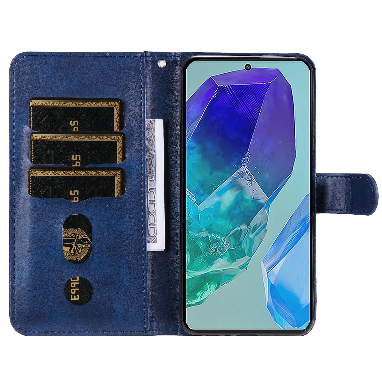 For Samsung Galaxy M55 5G/C55 5G/F55 5G Case Calf Texture Zipper Pocket Wallet Mobile Phone Cover Blue
For Samsung Galaxy M55 5G/C55 5G/F55 5G Case Calf Texture Zipper Pocket Wallet Mobile Phone Cover Blue