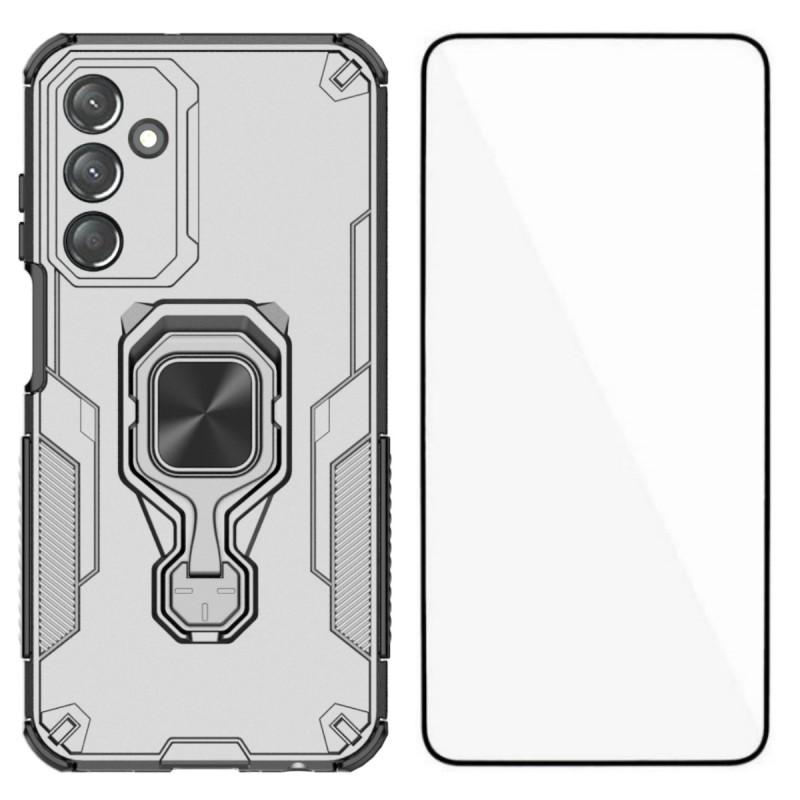 Для Samsung Galaxy A25 5G (Глобальний) (161,0 x 76,5 x 8,3 мм) Чохол для телефону WANLONFENG PC TPU Задня кришка Підставка з Загартованим склом B
Для Samsung Galaxy A25 5G (Глобальний) (161,0 x 76,5 x 8,3 мм) Чохол для телефону WANLONFENG PC TPU Задня кришка Підставка з Загартованим склом B