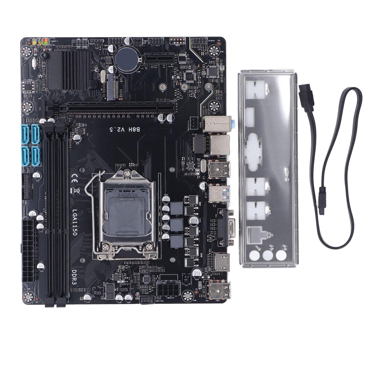 B8H B85 Gaming Motherboard Professional LGA 1150 Pin DDR3 Memory USB2.0 USB3.0 SATA Interface
B8H B85 Gaming Motherboard Professional LGA 1150 Pin DDR3 Memory USB2.0 USB3.0 SATA Interface