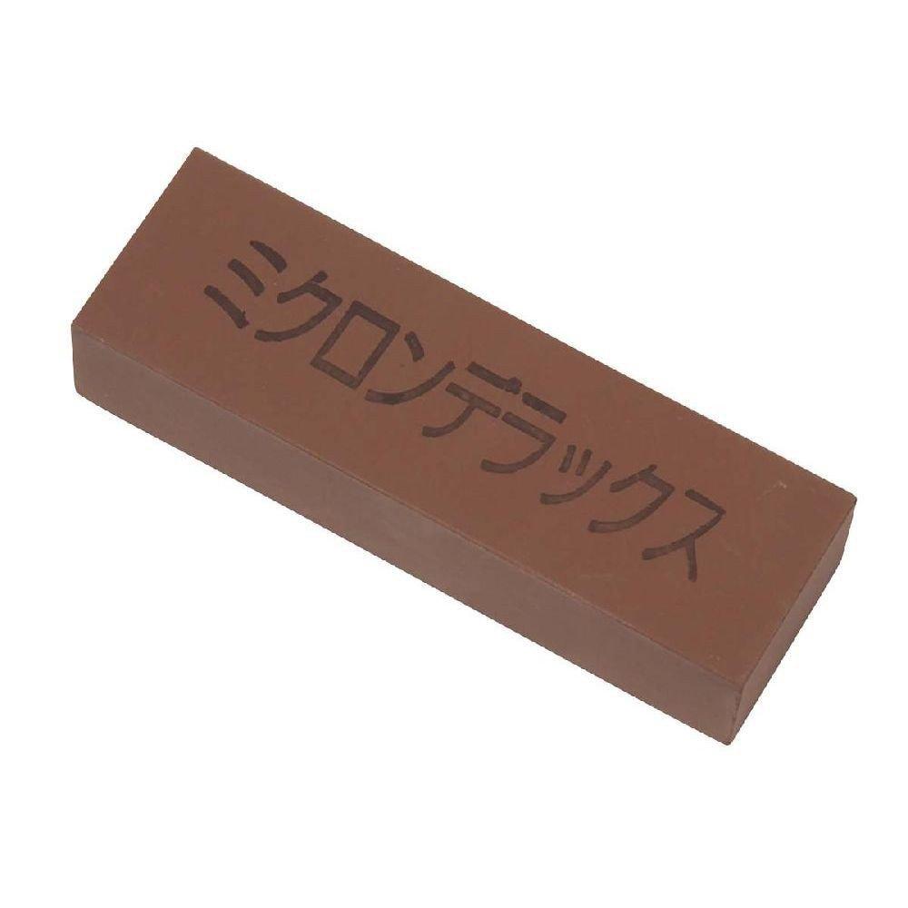 Naniwa Polishing Industry Micron Deluxe Sickle Sharpening Ebi Brand A sickle sharpening stone used for finishing IL-3200 Stone, (MK-5) - sickles.
Naniwa Polishing Industry Micron Deluxe Sickle Sharpening Ebi Brand A sickle sharpening stone used for finishing IL-3200 Stone, (MK-5) - sickles.