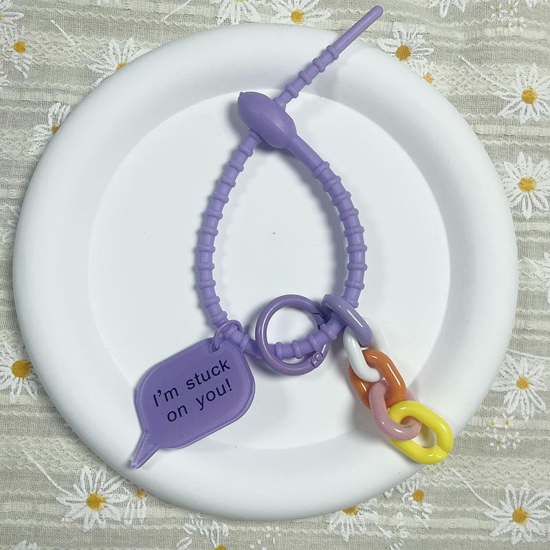 Милые многоразовые силиконовые галстуки для сумок конфетного цвета, брелок для ключей, изысканный ремешок, брелок для ключей, автомобильные брелки фиолетовый
Милые многоразовые силиконовые галстуки для сумок конфетного цвета, брелок для ключей, изысканный ремешок, брелок для ключей, автомобильные брелки фиолетовый