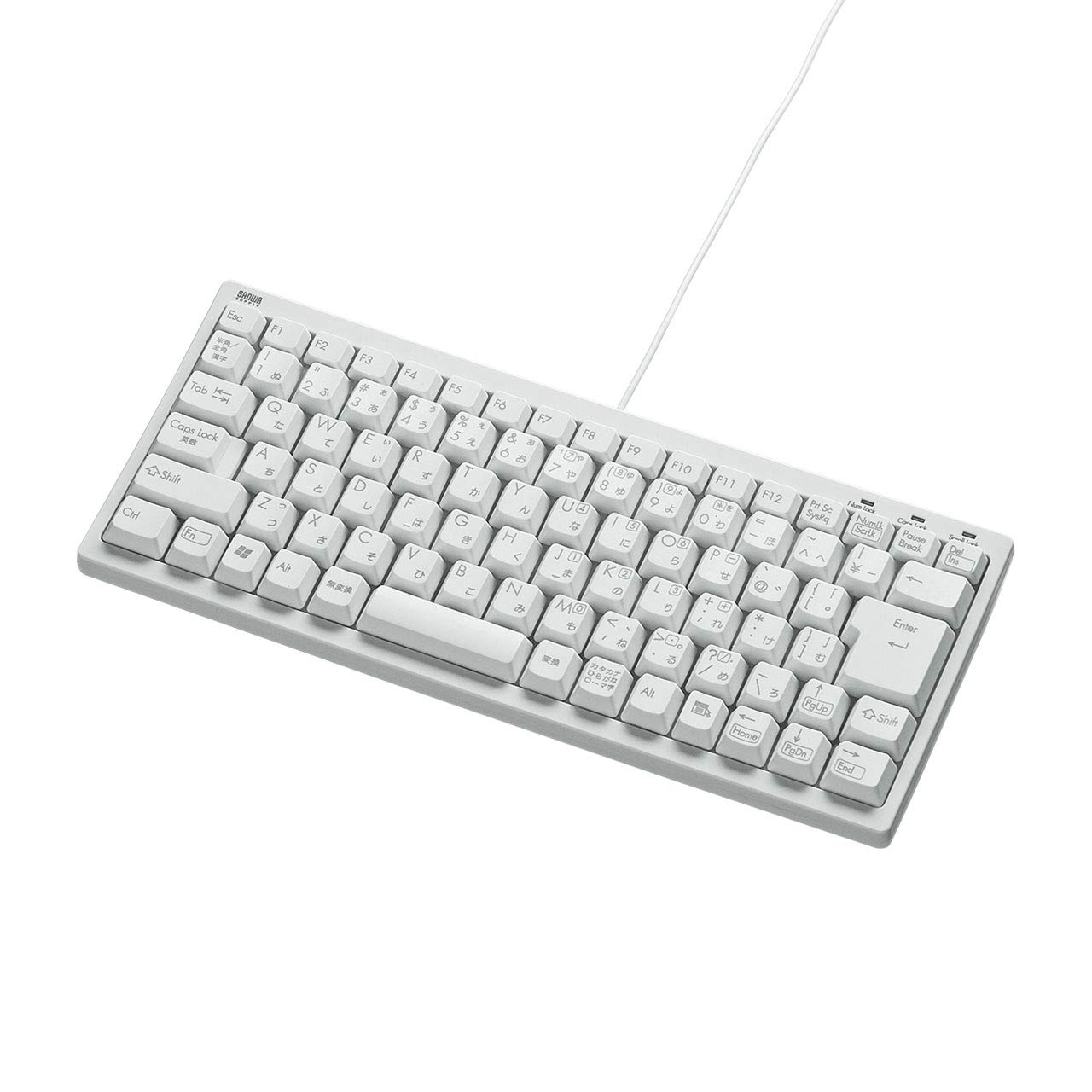 Sanwa Supply Wired Compact No Numeric USB Japanese 86 Conversion Adapter White Keyboard, Keypad, Connection, Keys, Membrane, USB-PS/2 Included,
Sanwa Supply Wired Compact No Numeric USB Japanese 86 Conversion Adapter White Keyboard, Keypad, Connection, Keys, Membrane, USB-PS/2 Included,