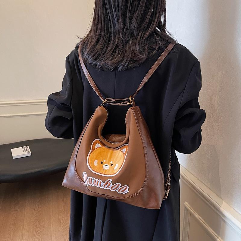 New fashionable and cute 2025 bear shoulder bag female Mori casual tote bag large-capacity messenger bag 30*11*30 коричневий
New fashionable and cute 2025 bear shoulder bag female Mori casual tote bag large-capacity messenger bag 30*11*30 коричневий