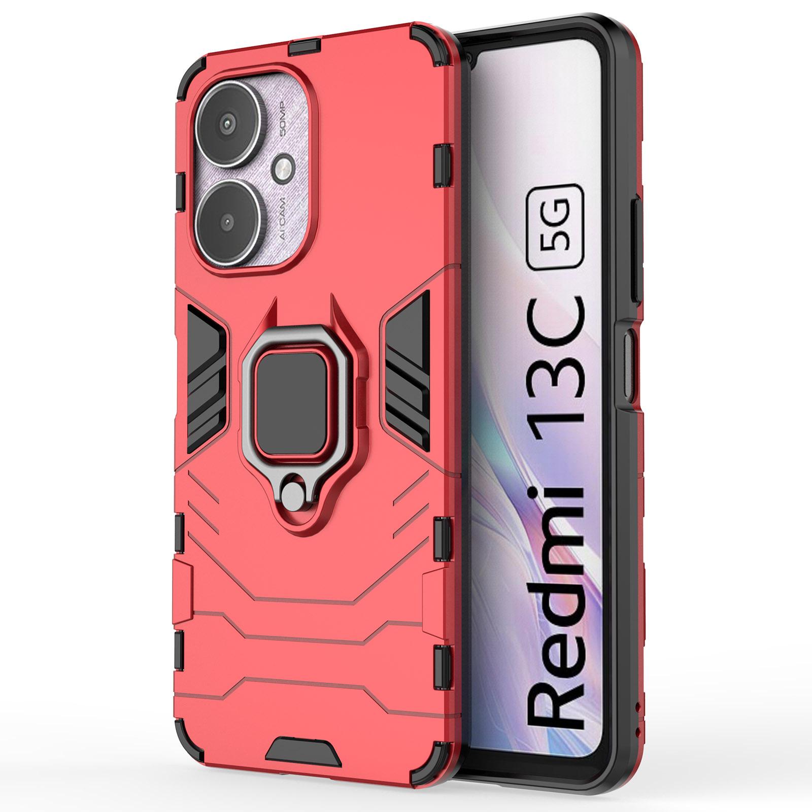 Для Xiaomi Redmi 13C 4G/13C 5G/Poco C65 4G/Poco M6 5G/13R 5G Чохол Протиударний Кільце-підставка Чохол для смартфона Red
Для Xiaomi Redmi 13C 4G/13C 5G/Poco C65 4G/Poco M6 5G/13R 5G Чохол Протиударний Кільце-підставка Чохол для смартфона Red