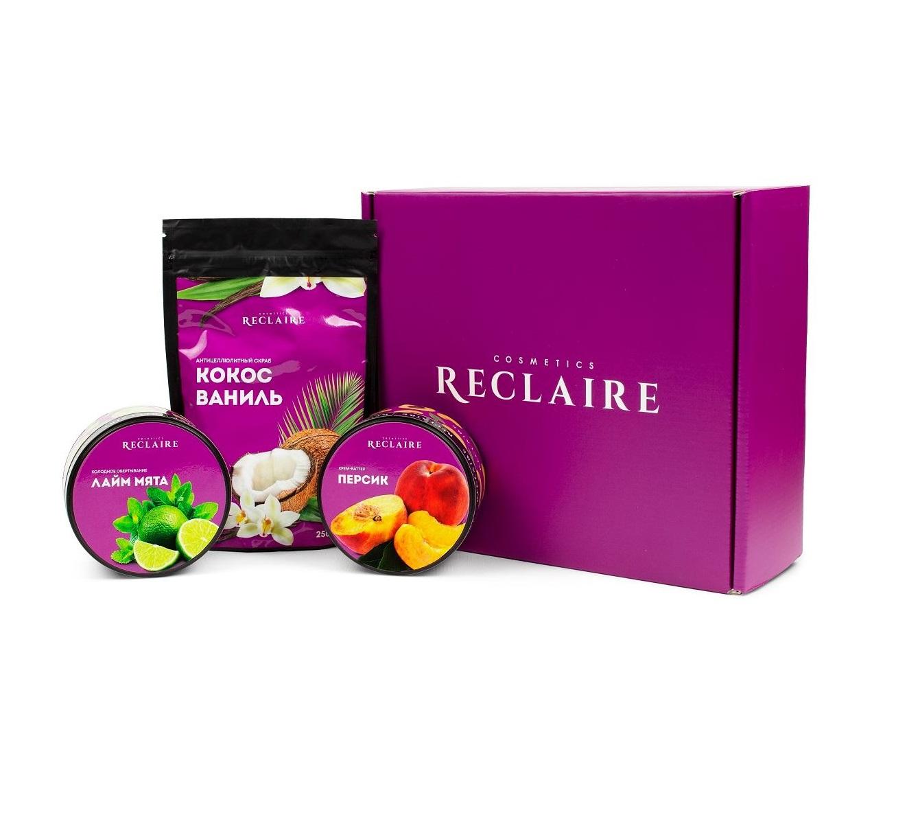 Холодний комплекс Скраб + Обгортання + Баттер Reclaire 650 мл
Холодний комплекс Скраб + Обгортання + Баттер Reclaire 650 мл