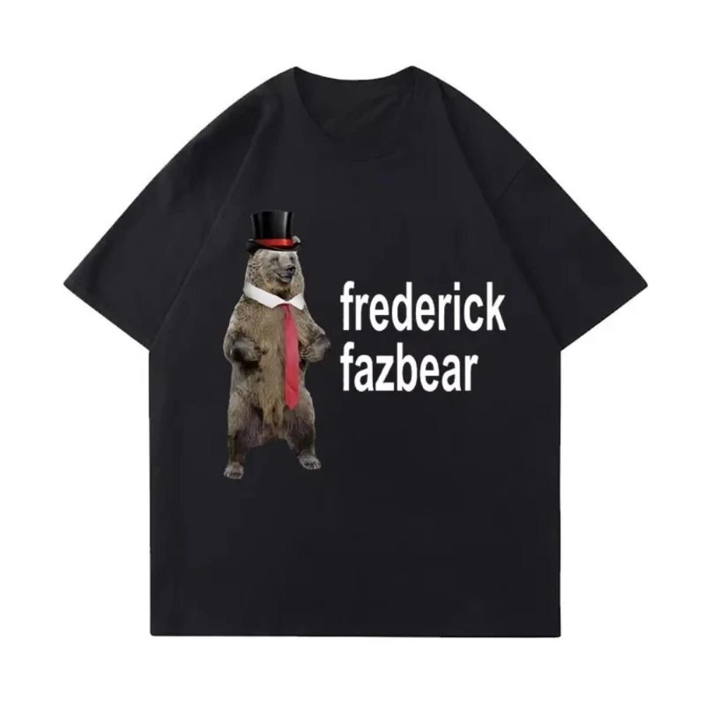 Frederick Fazbear The Fancy Bear Fnaf Футболка Мужская Женская Забавная Мемная Одежда Футболка Чистый Хлопок Футболка большого размера с коротким рукавом M
Frederick Fazbear The Fancy Bear Fnaf Футболка Мужская Женская Забавная Мемная Одежда Футболка Чистый Хлопок Футболка большого размера с коротким рукавом M