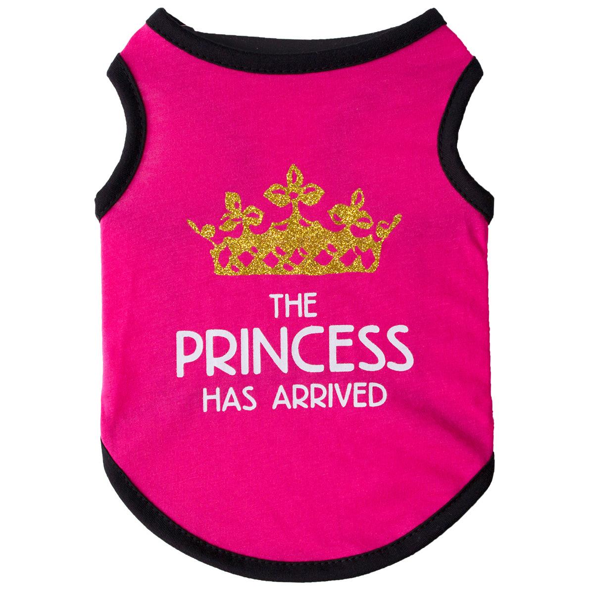 New Dog Clothes Wholesale Princess Crown Cotton Vest Pet Clothes Manufacturer Spot Supply - BX0015 XS
New Dog Clothes Wholesale Princess Crown Cotton Vest Pet Clothes Manufacturer Spot Supply - BX0015 XS