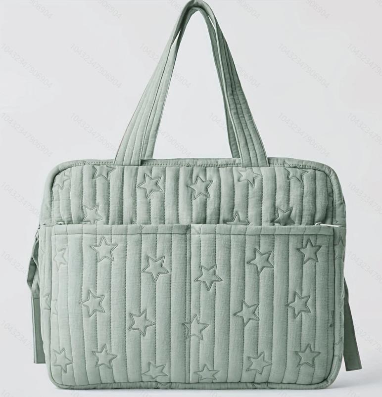 1pc Mummy Mother Large-capacity Storage Hand-held Shoulder Crossbody Bag A Lightweight and Multi-functional Bag for Going Out 40x14x27cm зелёный
1pc Mummy Mother Large-capacity Storage Hand-held Shoulder Crossbody Bag A Lightweight and Multi-functional Bag for Going Out 40x14x27cm зелёный