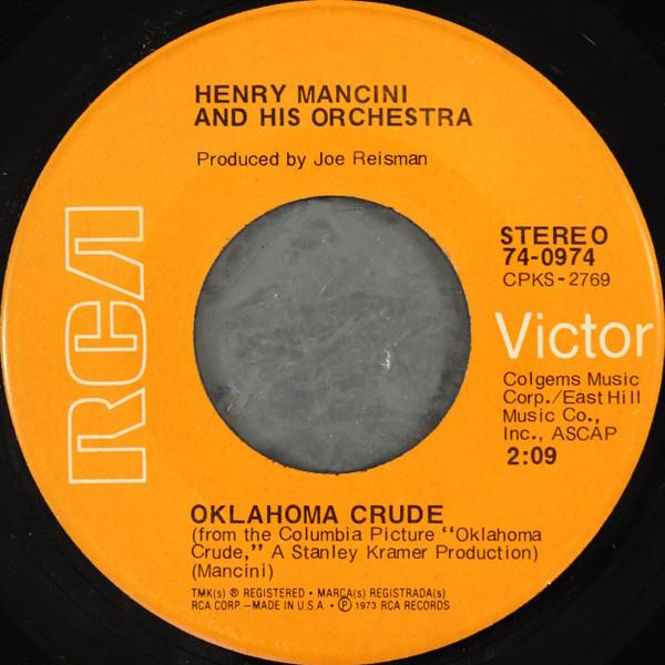 7inch Record HENRY MANCINI & HIS ORCHESTRA - Oklahoma Crude / Amazing Grace 740974 RCA Victor 1973 US Jazz Used
7inch Record HENRY MANCINI & HIS ORCHESTRA - Oklahoma Crude / Amazing Grace 740974 RCA Victor 1973 US Jazz Used