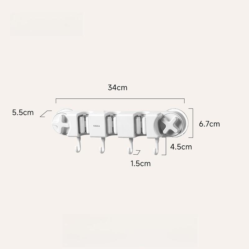 Mop Wall Clip Without Punching Bathroom Hanging Broom Mop Hook Holder Powerful Suction Cup Mop Clip
Mop Wall Clip Without Punching Bathroom Hanging Broom Mop Hook Holder Powerful Suction Cup Mop Clip