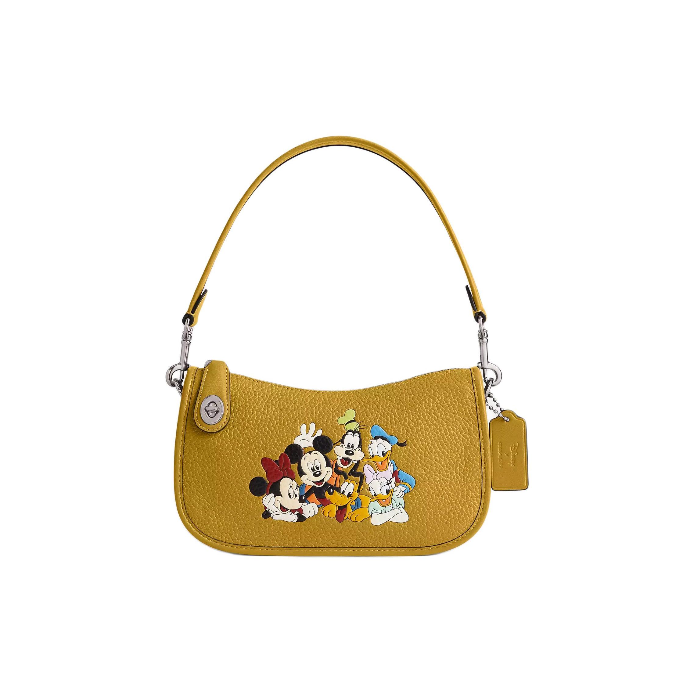 Coach X Disney Collaboration Swinger 24 Cute Mickey Mouse Friends Print Zipper Closure Recycled Leather Shoulder Bag Women shoulder bag CQ791-LHRQD Basic Set (Bag+Dust Bag)
Coach X Disney Collaboration Swinger 24 Cute Mickey Mouse Friends Print Zipper Closure Recycled Leather Shoulder Bag Women shoulder bag CQ791-LHRQD Basic Set (Bag+Dust Bag)