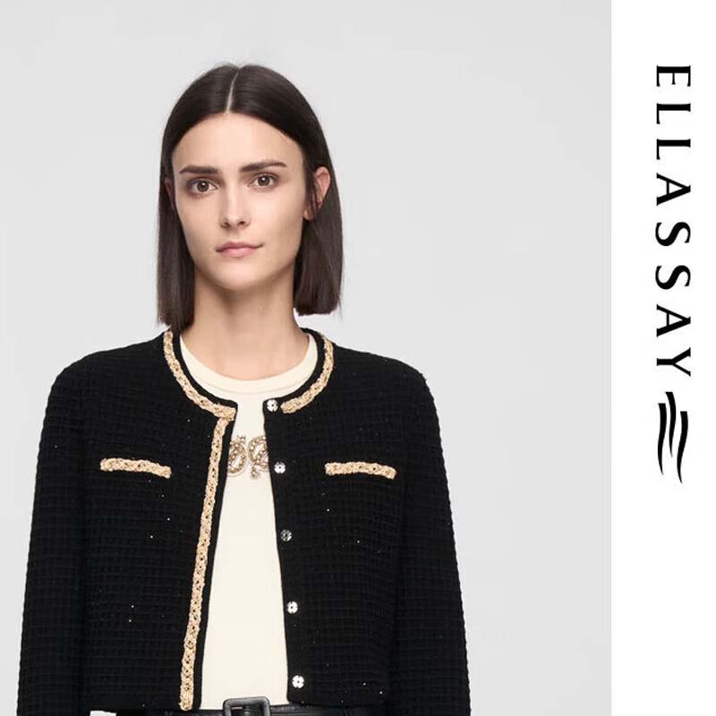 ELLASSAY Women s Elegant Petite Style Round Neck Short Knit Sweater XS
ELLASSAY Women s Elegant Petite Style Round Neck Short Knit Sweater XS