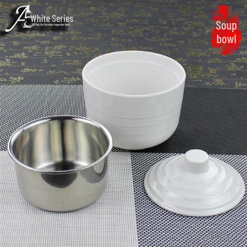Heerli A5 White Melamine Soup & Rice Tureen with Lid
Heerli A5 White Melamine Soup & Rice Tureen with Lid