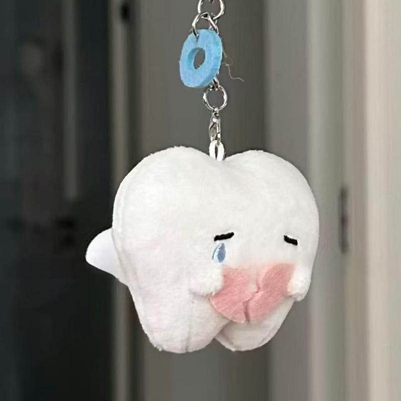 Cute Creative Tooth Wings Plush Doll Toy Kawaii Plush Cartoon Doll Keychain Backpack Pendant Bag Decoration Accessories Gifts
Cute Creative Tooth Wings Plush Doll Toy Kawaii Plush Cartoon Doll Keychain Backpack Pendant Bag Decoration Accessories Gifts