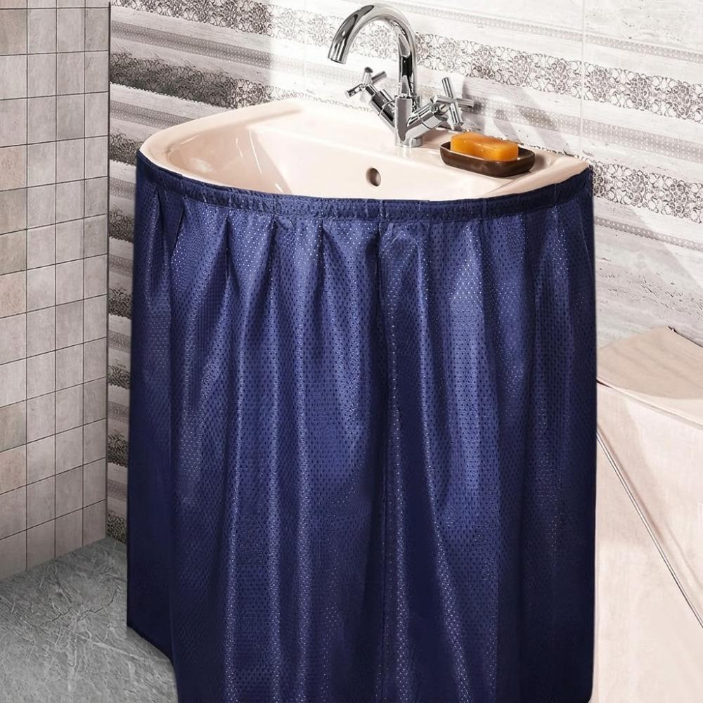 Self Adhesive Bathroom Sink Skirt Removable Under Sink Cover Under Sink Curtain Laundry Room синій
Self Adhesive Bathroom Sink Skirt Removable Under Sink Cover Under Sink Curtain Laundry Room синій