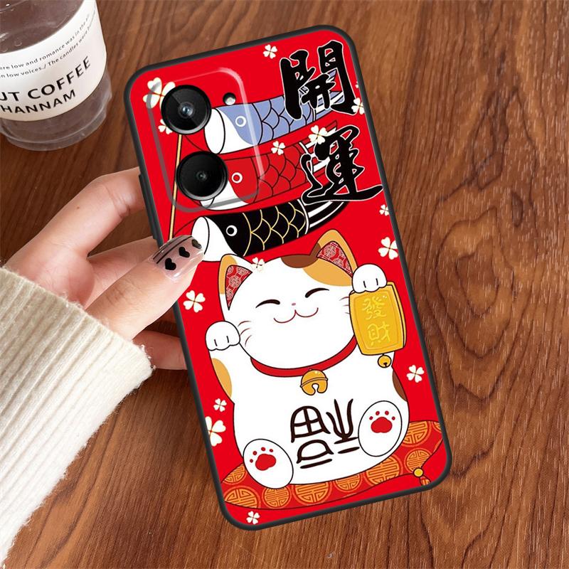 Maneki Neko Lucky Money Cat For Realme GT7 Pro GT6 15 10 11 12 13 14 Pro Plus C75 C65 C55 C63 C61 C53 C67 C35 C71 Case Realme GT6
Maneki Neko Lucky Money Cat For Realme GT7 Pro GT6 15 10 11 12 13 14 Pro Plus C75 C65 C55 C63 C61 C53 C67 C35 C71 Case Realme GT6