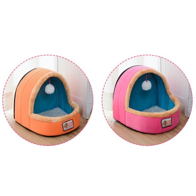 Luxury Yurt Shape Dog Kennel Pet Bed with Removable Cushion and Washable Cover S розовый
Luxury Yurt Shape Dog Kennel Pet Bed with Removable Cushion and Washable Cover S розовый