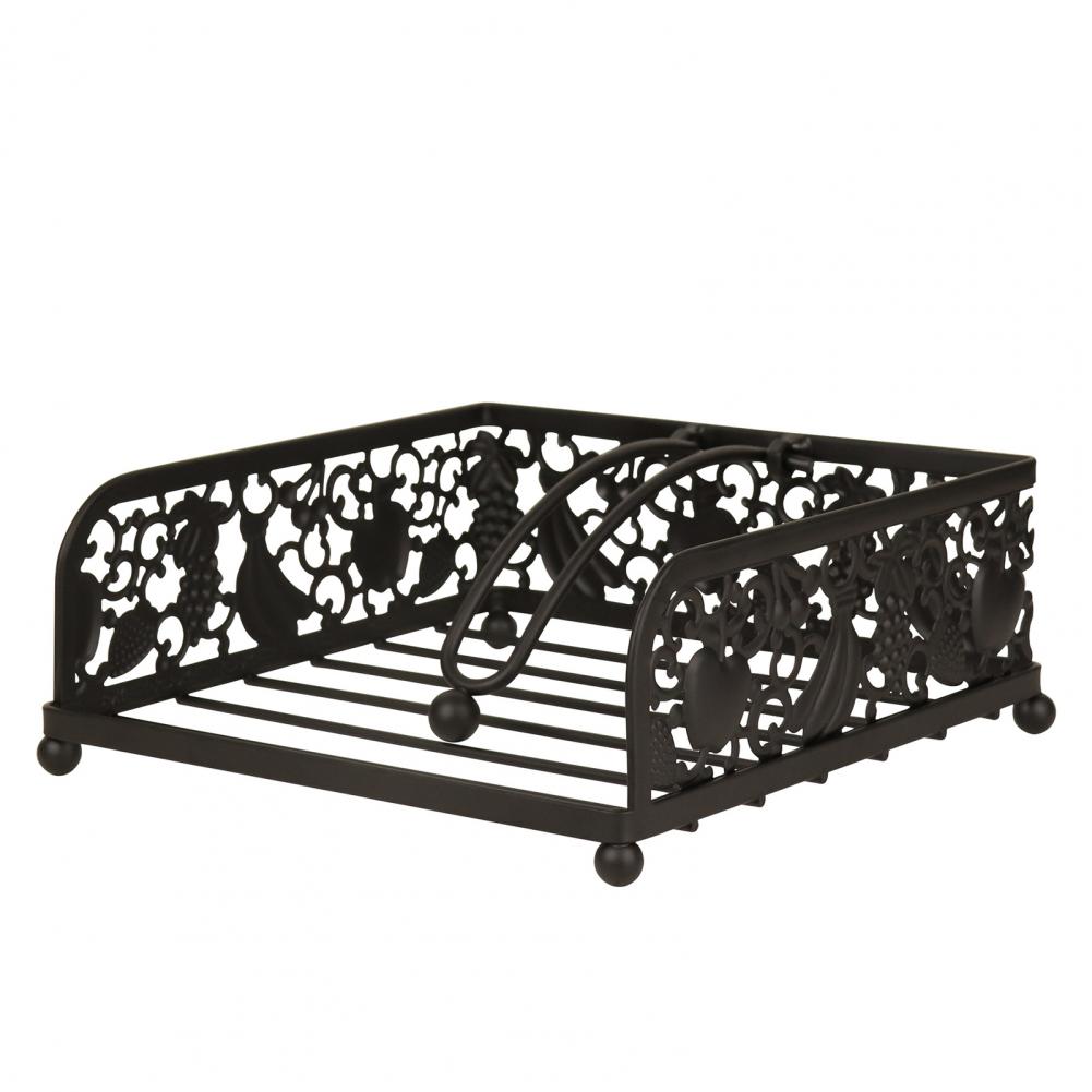 Table Napkin Holder with Windproof Weighted Arm Hollow Design Dining Flat Napkin Dispenser Kitchen Tissue Organizer чёрный
Table Napkin Holder with Windproof Weighted Arm Hollow Design Dining Flat Napkin Dispenser Kitchen Tissue Organizer чёрный