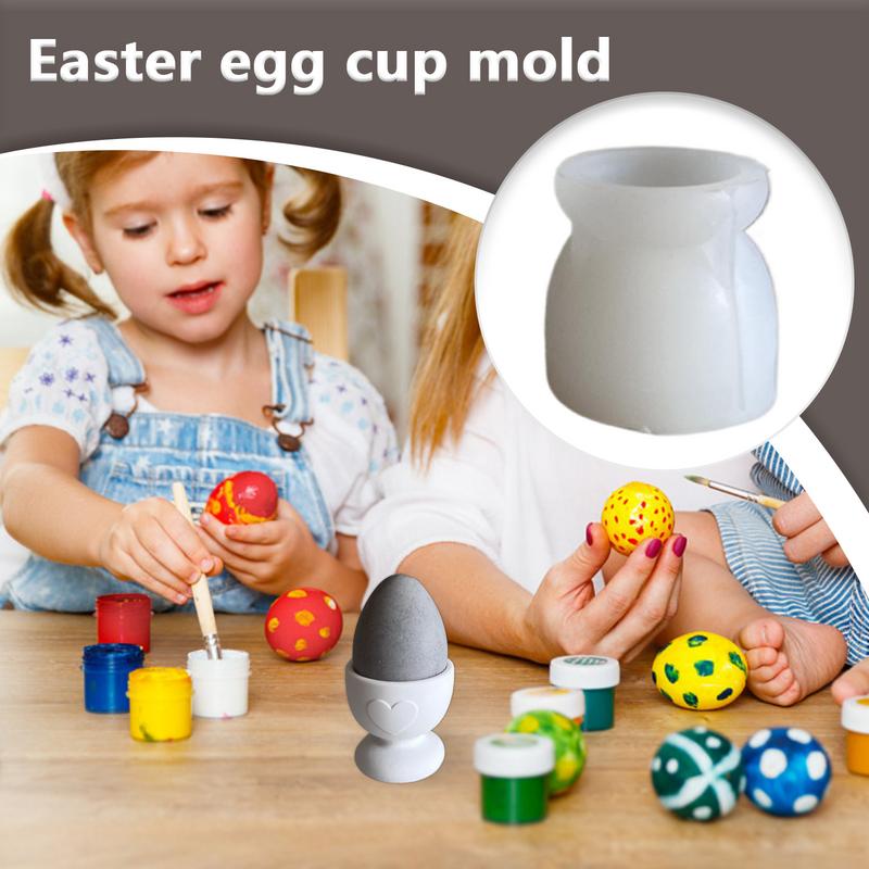 Egg Holder Silicone Mold Heart Non-Stick Egg Holder Mold Food-Grade Resin Mould Plaster Resin Craft Making Supplies Home Decor білий
Egg Holder Silicone Mold Heart Non-Stick Egg Holder Mold Food-Grade Resin Mould Plaster Resin Craft Making Supplies Home Decor білий