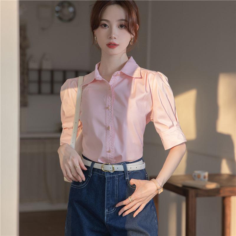 Women s Black Puff Sleeve Mid-Sleeve Top - Elegant Summer Style XL рожевий
Women s Black Puff Sleeve Mid-Sleeve Top - Elegant Summer Style XL рожевий