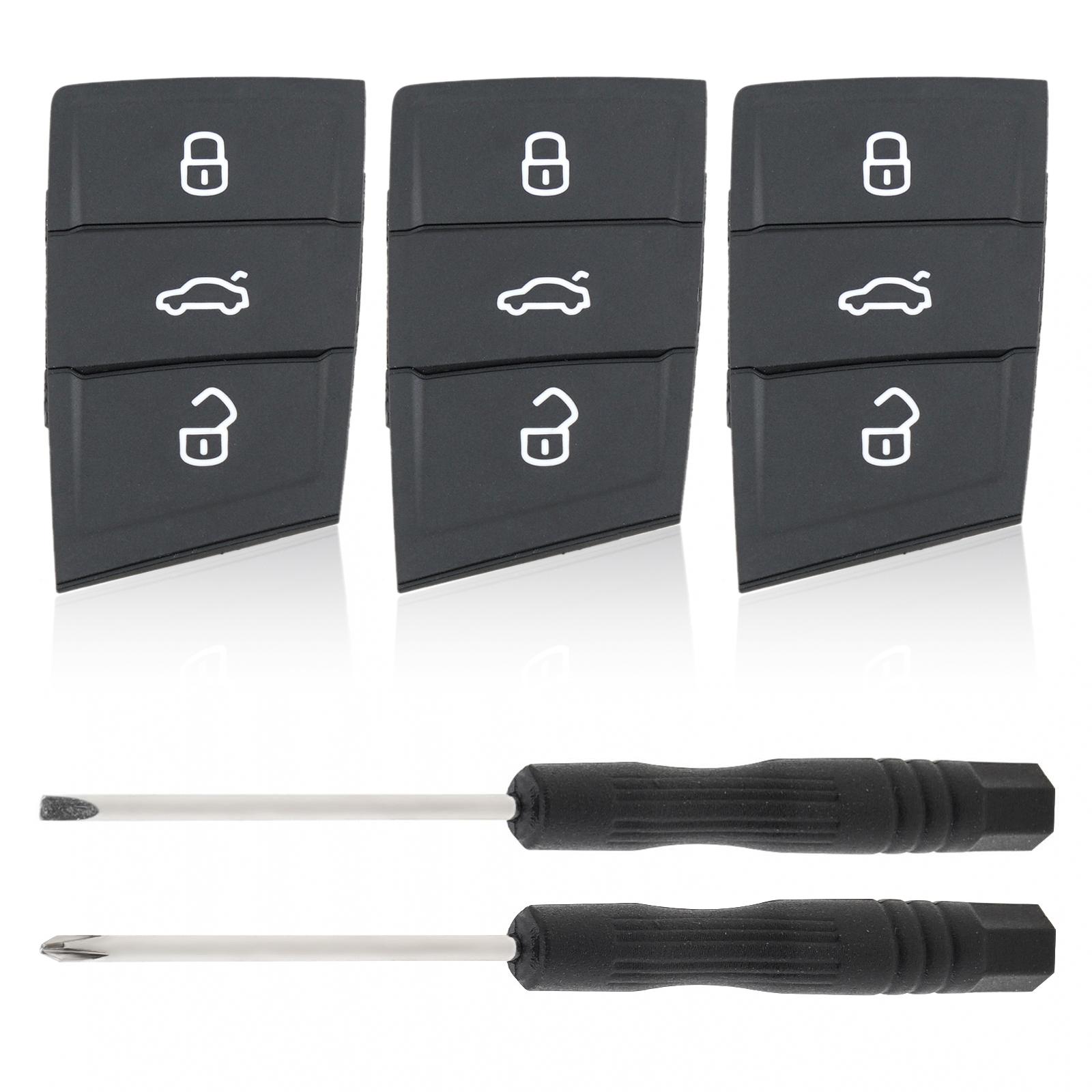 3 кнопки откидной ключ для автомобиля резиновая накладка замена для Octavia Seat Leon износостойкая с 2 отвертками
3 кнопки откидной ключ для автомобиля резиновая накладка замена для Octavia Seat Leon износостойкая с 2 отвертками