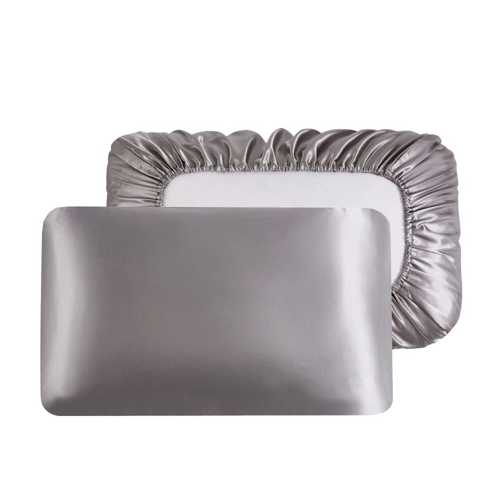 2pcs Satin Silk Sleeping Pillowcase Solid Color Pillow Cover Pillow Protector темно-синього кольору
2pcs Satin Silk Sleeping Pillowcase Solid Color Pillow Cover Pillow Protector темно-синього кольору