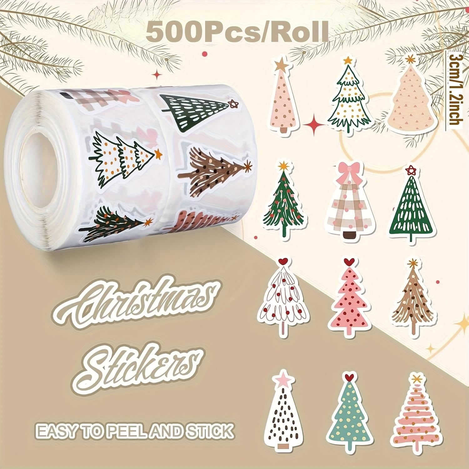 500pcs Christmas Boho Stickers - Pastel Christmas Tree Decals with Pine Trees, Polka Dots, Floral Bows - Self-Adhesive 3 CM
500pcs Christmas Boho Stickers - Pastel Christmas Tree Decals with Pine Trees, Polka Dots, Floral Bows - Self-Adhesive 3 CM