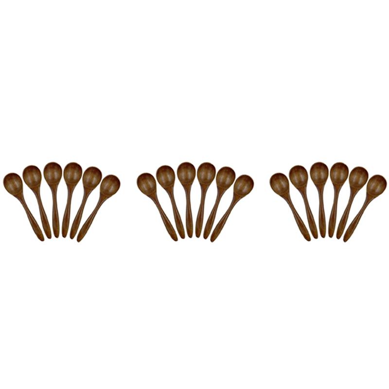 ABWR-Small Wooden Spoons,18 PCS 5.3 Inch Natural Soup Spoons Bamboo Wood Spoon For Eating, Handmade Condiments Mixing Serving коричневий
ABWR-Small Wooden Spoons,18 PCS 5.3 Inch Natural Soup Spoons Bamboo Wood Spoon For Eating, Handmade Condiments Mixing Serving коричневий