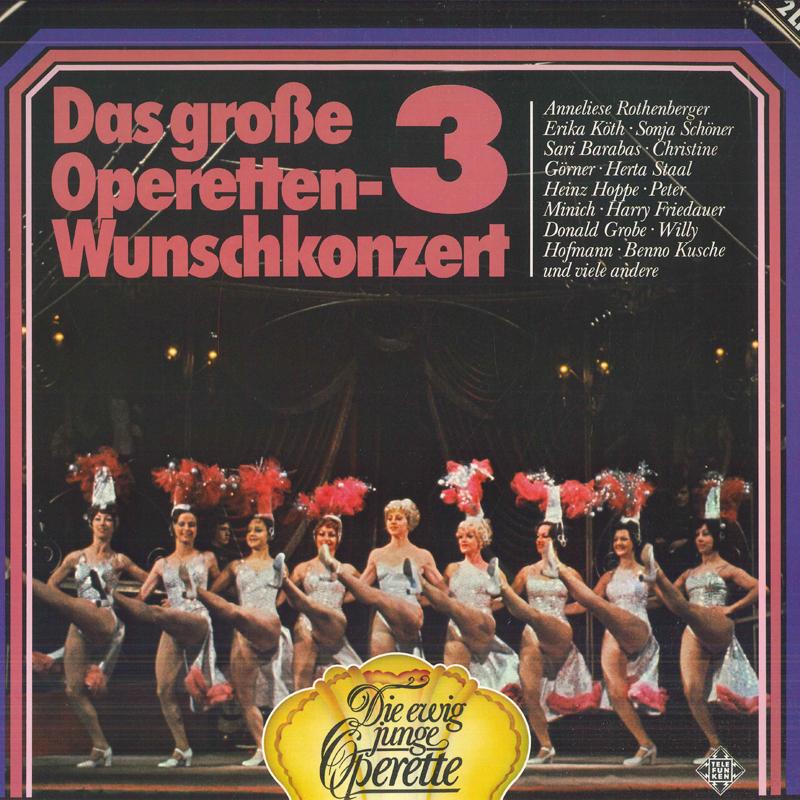 LP Record VARIOUS - Das Grosse Operetten-wunschkonzert 62806912 TELEFUNKEN Germany Classical Used
LP Record VARIOUS - Das Grosse Operetten-wunschkonzert 62806912 TELEFUNKEN Germany Classical Used