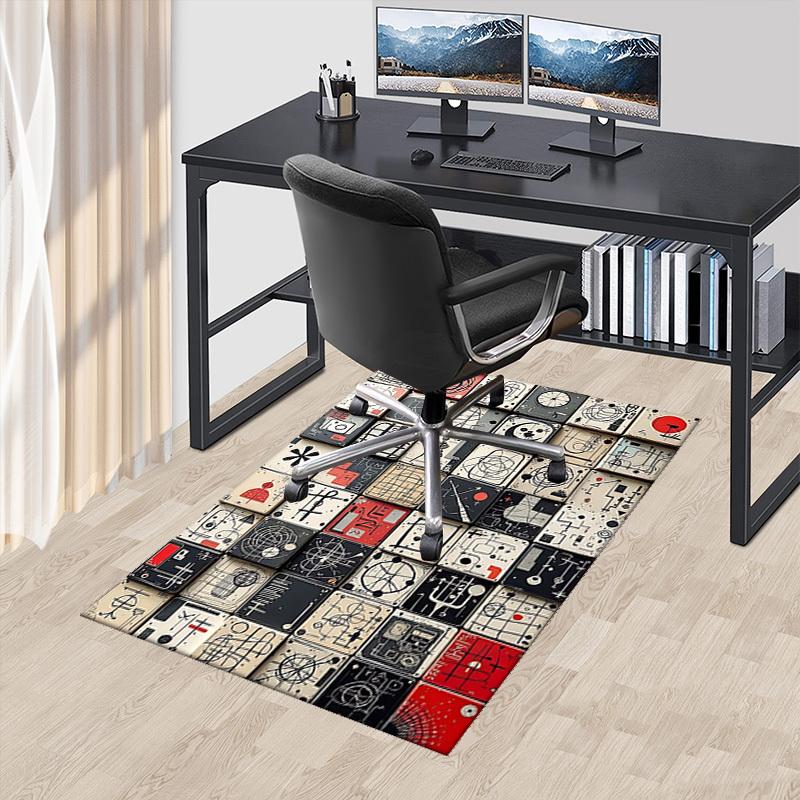 1pc Abstract Art Office Chair Mat - Abstract Patterns, Geometric Shapes, and Minimalist Designs for Your Home or Office Decor | Perfect Gift for Any O 60cm by 90cm
1pc Abstract Art Office Chair Mat - Abstract Patterns, Geometric Shapes, and Minimalist Designs for Your Home or Office Decor | Perfect Gift for Any O 60cm by 90cm