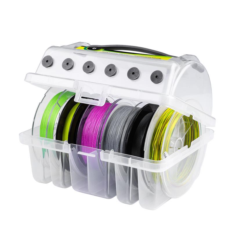 Bear King Multifunctional Fishing Line Storage Box: Lightweight, Portable Line Organizer for PE, Nylon, and Carbon Lines.
Bear King Multifunctional Fishing Line Storage Box: Lightweight, Portable Line Organizer for PE, Nylon, and Carbon Lines.