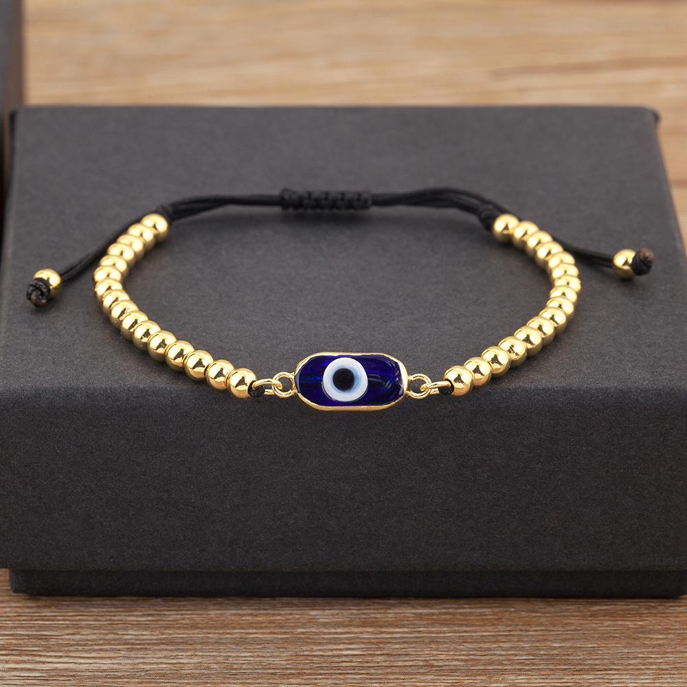 Nidin New Popular Irregular Geometric Evil Eye Chain Bracelets Adjustable For Women Wedding Party Jewelry Wholesale Accessories темно-синього кольору
Nidin New Popular Irregular Geometric Evil Eye Chain Bracelets Adjustable For Women Wedding Party Jewelry Wholesale Accessories темно-синього кольору