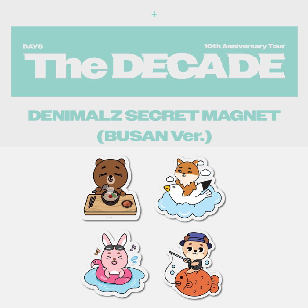 Pre-order 2026 DAY6 10th Anniversary Tour The DECADE in BUSAN Secret Magnet Random 1ea
Pre-order 2026 DAY6 10th Anniversary Tour The DECADE in BUSAN Secret Magnet Random 1ea