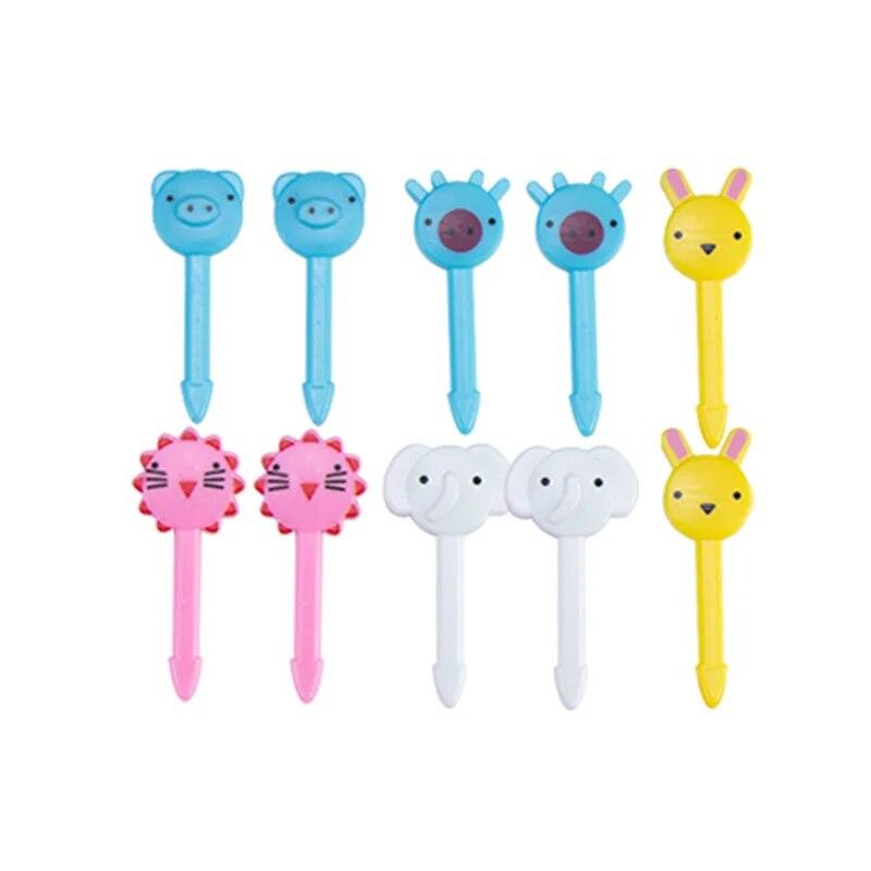 10 шт. очаровательных многоразовых вилок для фруктов в форме животных - идеально подходят для закусок, тортов и украшения фруктов, идеально подходят для использования на открытом воздухе и дома
10 шт. очаровательных многоразовых вилок для фруктов в форме животных - идеально подходят для закусок, тортов и украшения фруктов, идеально подходят для использования на открытом воздухе и дома