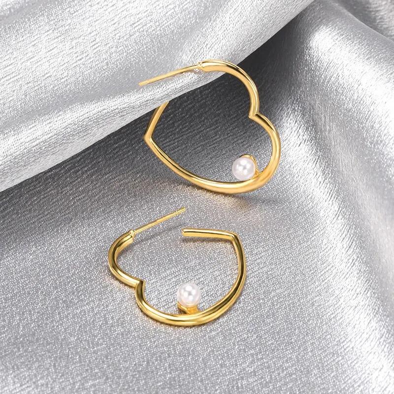 2026 Trendy Pearl Heart Earrings for Women Fashionable Accessory Simple Design Versatile Love Zircon
2026 Trendy Pearl Heart Earrings for Women Fashionable Accessory Simple Design Versatile Love Zircon