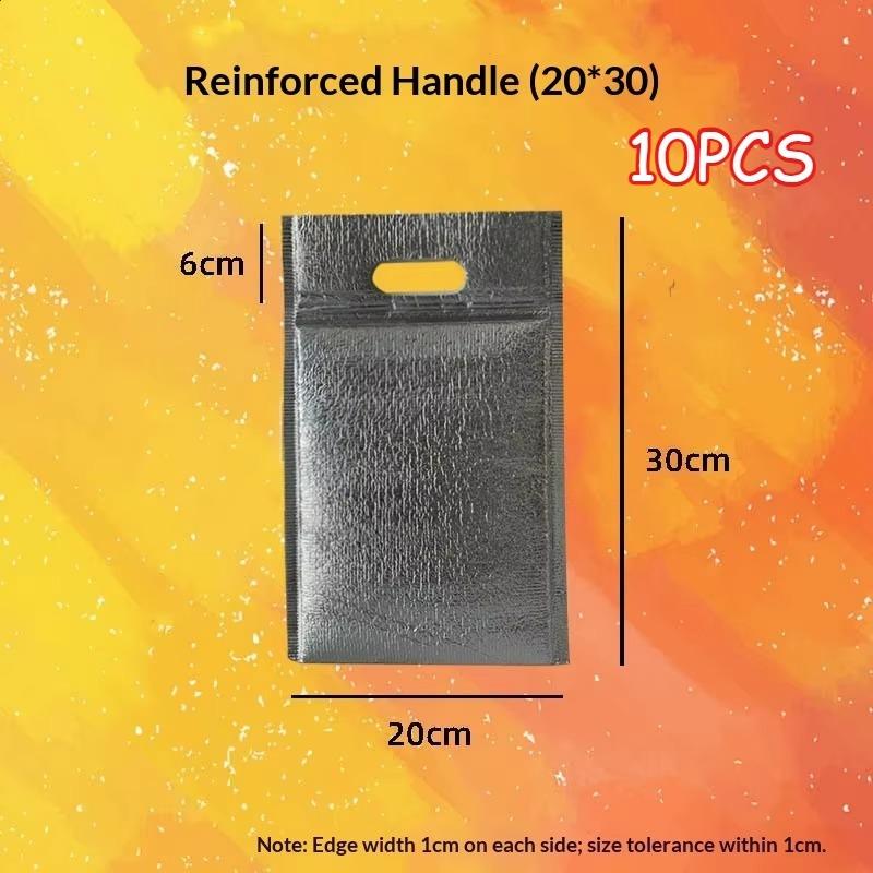 10Pcs/Pack Ice Cold Warm Aluminum Foil Bag Food Thermal Delivery Carrier Insulation Bag with Closure Drink Storage Cooler Bag
10Pcs/Pack Ice Cold Warm Aluminum Foil Bag Food Thermal Delivery Carrier Insulation Bag with Closure Drink Storage Cooler Bag