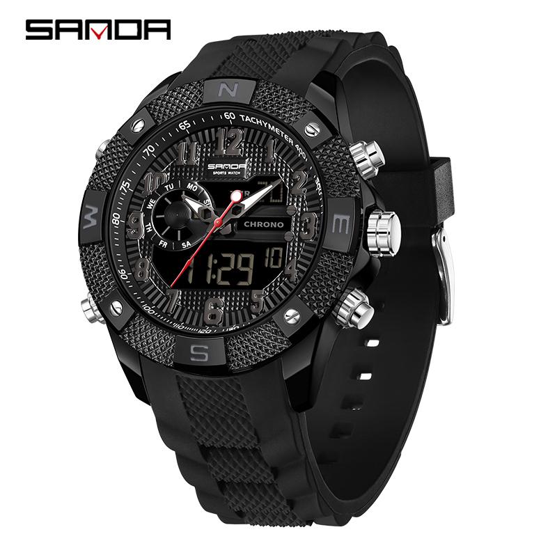 Top Men Quartz Watch Military Sport Waterproof Wristwatch LED Digital Clock Stainless Steel Quartz Watches Men Relogios
Top Men Quartz Watch Military Sport Waterproof Wristwatch LED Digital Clock Stainless Steel Quartz Watches Men Relogios