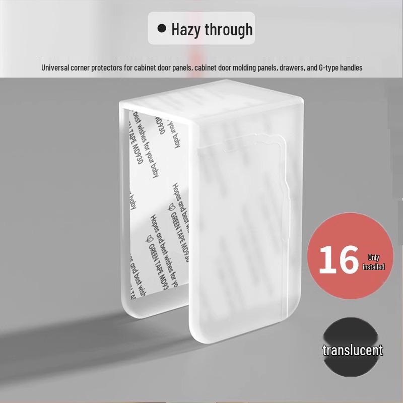 Thickened Self-Adhesive Anti-Collision Cabinet Corner Protector for Range Hoods
Thickened Self-Adhesive Anti-Collision Cabinet Corner Protector for Range Hoods