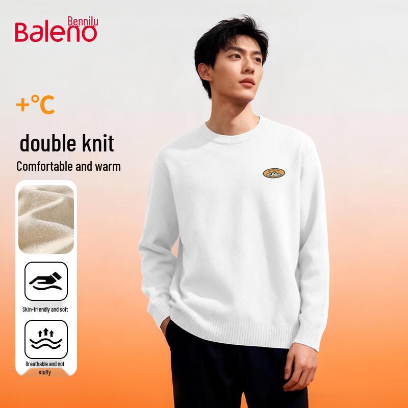 Baleno Men s Double-Strand Thickened Round Neck Sweater L
Baleno Men s Double-Strand Thickened Round Neck Sweater L