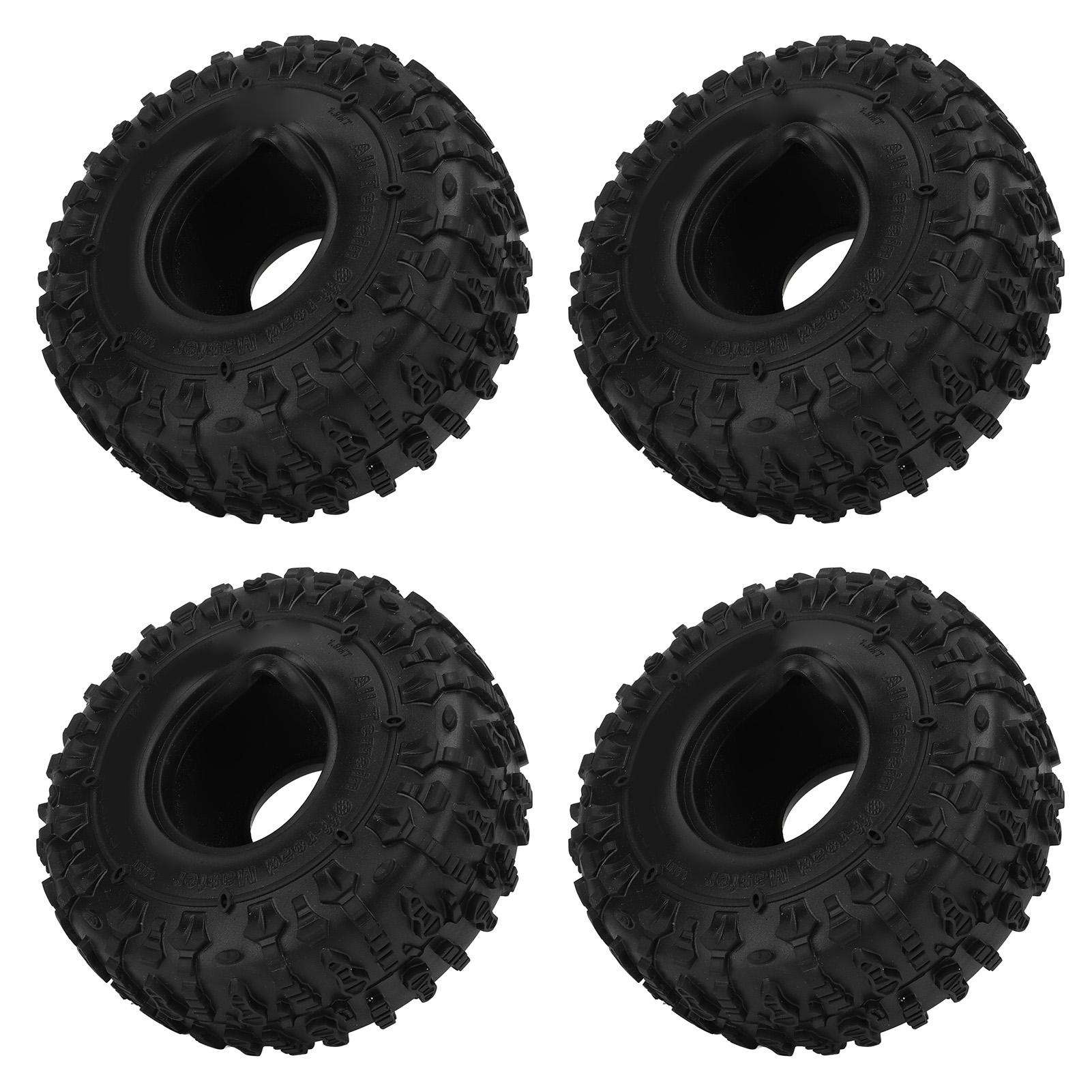 4pcs RC Rubber Tires 1.9 Inch Large Grip Universal RC Car Wheels for Axial Scx10 D90 Crawler
4pcs RC Rubber Tires 1.9 Inch Large Grip Universal RC Car Wheels for Axial Scx10 D90 Crawler